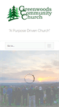 Mobile Screenshot of greenwoodschurch.com